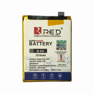 RED Mobile Batteries For VIVO Y91/Y95 B-E8, 0.1g, Battery Capacity: 2801mAh-3500mAh
