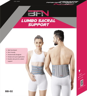 Lumbo Sacral Belt, For Back Support, Size: S M L Xl Xxl Xxxl