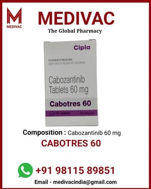 Cabotres,Cabozantinib 60mg Tablets