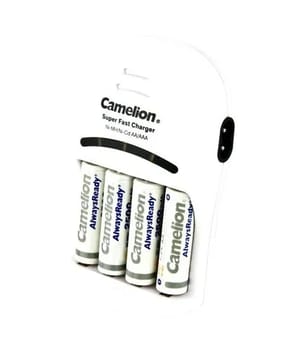 Camelion Battery Charger, 4 Aa And Aaa Batteries