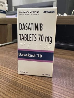 Aprazer Dasatinib 70 mg, Prescription, Treatment: Leukemia Cancer