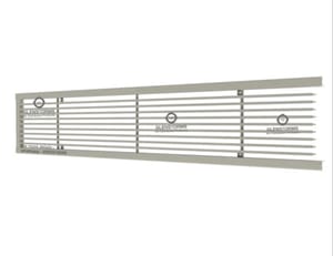 Normal Flow AC Air Grille (0 degree)