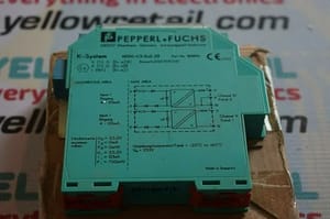 Single Phase Repeater pepperl-fuchs isolated barrier P+F
