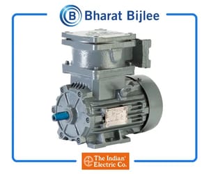 Bharat Bijlee Three Phase Flame Proof IE2 / IE3 Motor, For Industrial, Voltage: 415