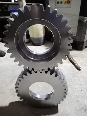 Round Industrial Spur Gear
