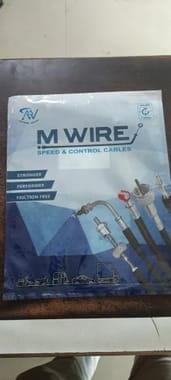 Two wheeler m wire seat lock cable