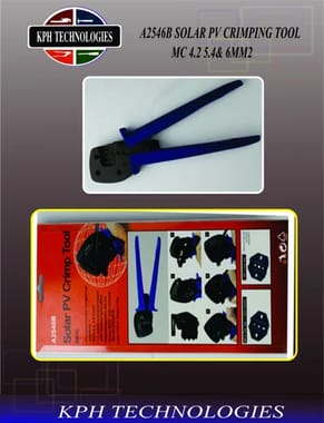 MC4/MC3 Crimper/Solar Crimping Tool Kits for 2.5-6.0mm2 MC3/