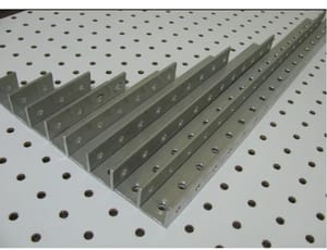 Slotted Angle Structure, For Industrial, 80mm X 40mm X 2.5mm