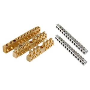 Polished Brass CZ Extruded Terminal Bar ( Without Base), For Industrial