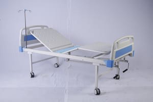 Manual Hospital Fowler Bed, Mild Steel