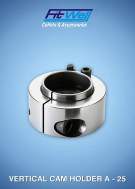 35.00 Mm Vertical Cam Holder, For Traub Automate Machine, Size: 50.00 Mm