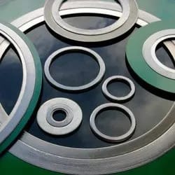 Carbon Steel Green Spiral Wound Gaskets, For Industrial, Thickness: 4.5 Mm