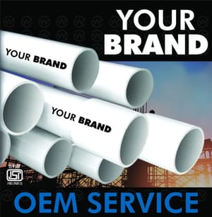 PVC Conduit Pipes and Fittings OEM Service