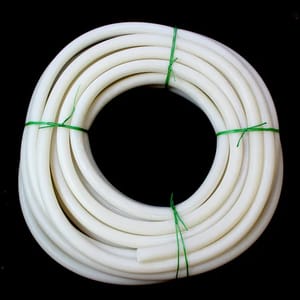 White Rubber Tube, Packaging Type: Roll, Size: 20 mm