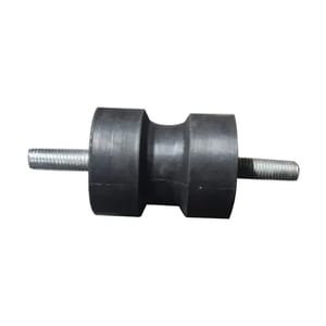 Black And Silver Rubber Anti Vibration Mount, For Air Compressor, Size: 50x50x25 mm