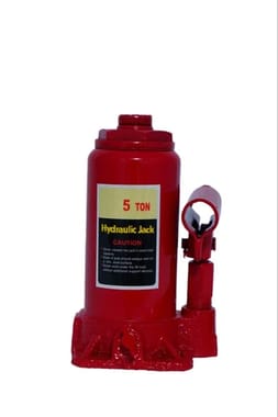 Heavy Vehicle Integral Bottle Type Hydraulic Jack, For Industrial, Capacity: 5 Ton