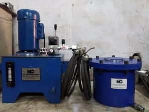 KC Engineering Electric Hydraulic Power Pack With 500 Ton Jack