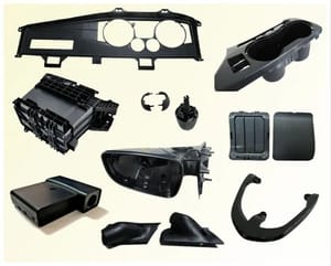 PP Black Plastic Molded Products