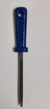 Eagle Triangular File With Handle, Size: 4"