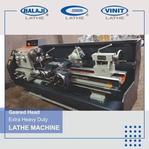 All Geared Heavy Duty Lathe Machine