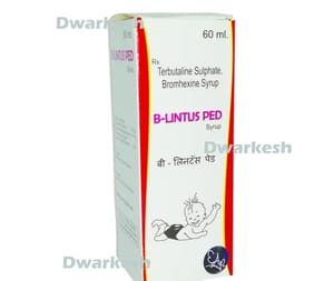 B-Lintus Ped Cough Syrup, 60 ml