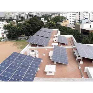 Elecssol Inverter-PCU Solar Power Plant, For Commercial, Capacity: 10 Kw