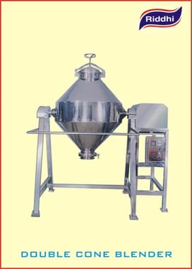 Mechanical SS 316 And SS 304 Double Cone Blender