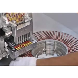 Tamper Proof Semi Automatic Capsule Filling Machine, For Pharmaceutical Industry, Capacity: 40,000 Capsules/Hour