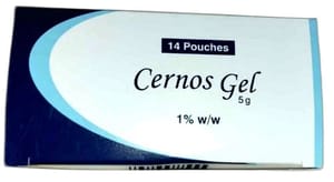Cernos Gel 5gm, Packaging Size: 1*14