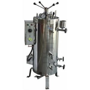 Semi Automatic Double Wall Autoclave Double Drum Radial Locking, Shape: Vertical, Approval Certificate: ISO 9001 2008
