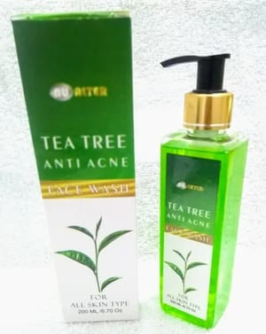Nualter Herbal Anti Acne Face Wash, Packaging Size: 200 Ml, Packaging Type: Bottle