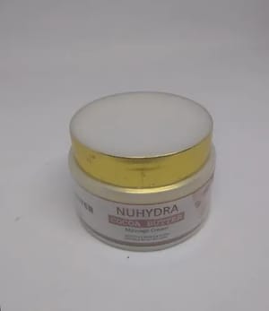 Nuhydra Night Coco Butter Cream, Golden Chrome Jar, Pack Size: 50 Gm