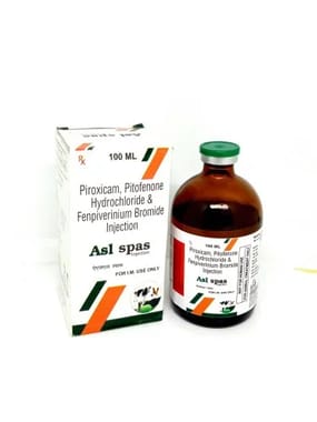 ASL SPAS Veterinary Antispasmodic Injection, ALTARSRI LABS, 100 ML