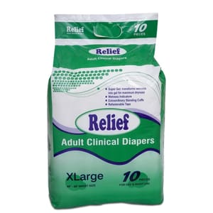 Velcro Briefs Adult Diaper M, Size: Medium