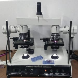 Forensic Comparison Microscope, LED, Magnification: 40x