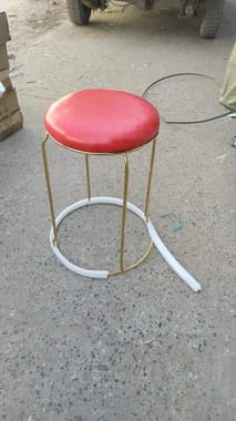 Office Stool With Cushion Top