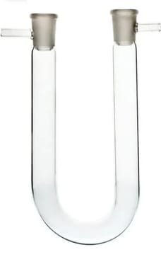 Glass Socketweld Calcium Chloride Tube U Shape, For Chemical Handling Pipe