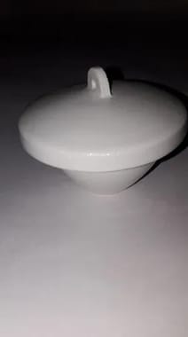 Chini Miti Porcelain Crucible 50mL With Lid