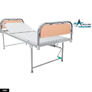 Operating Type / Automation Grade: Manual Sunmica Panel Hospital Semi Fowler Bed, Size/Dimension: 76*36*22