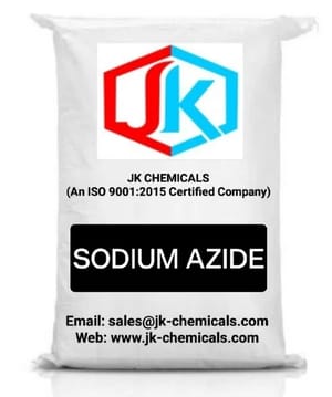 Sodium Azide Powder, >99.5%, 25Kg Bag