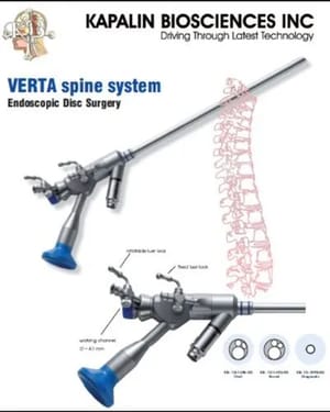Verta Spine Endoscopy System, 20 Degree