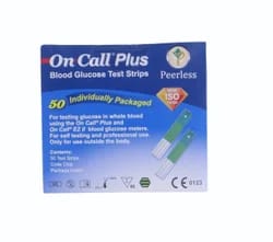 On Call Plus Glucometer Strips 50T