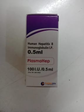 HEPATITIS B IMMUNOGLOBULIN 0.5