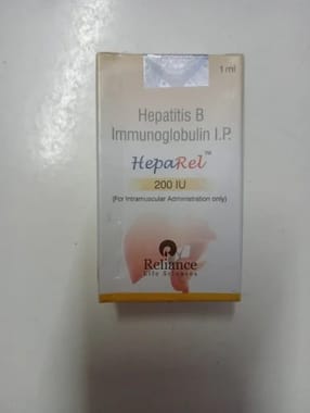 Heparel Hepatitis B Immunoglobulin 200 Iu