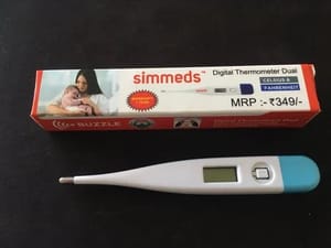 Digital Clinical Thermometer, Model Name/Number: HT09