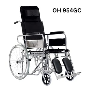 Chrome OH 954GC Manual Reclining Wheelchair