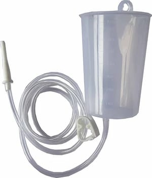 800 ml Capacity Plastic Enema Kit, For Clinic