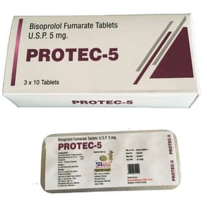 Bisoprolol Fumarate Tablets USP 5 mg