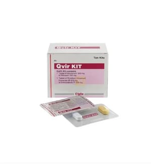 Qvir Kit Anti Hiv Medicine Tablets, Cipla Ltd, Prescription