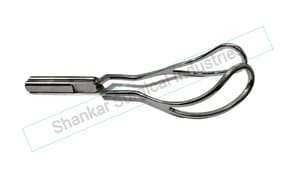 Silver Stainless Steel Obstetrical Forcep, For Hospital